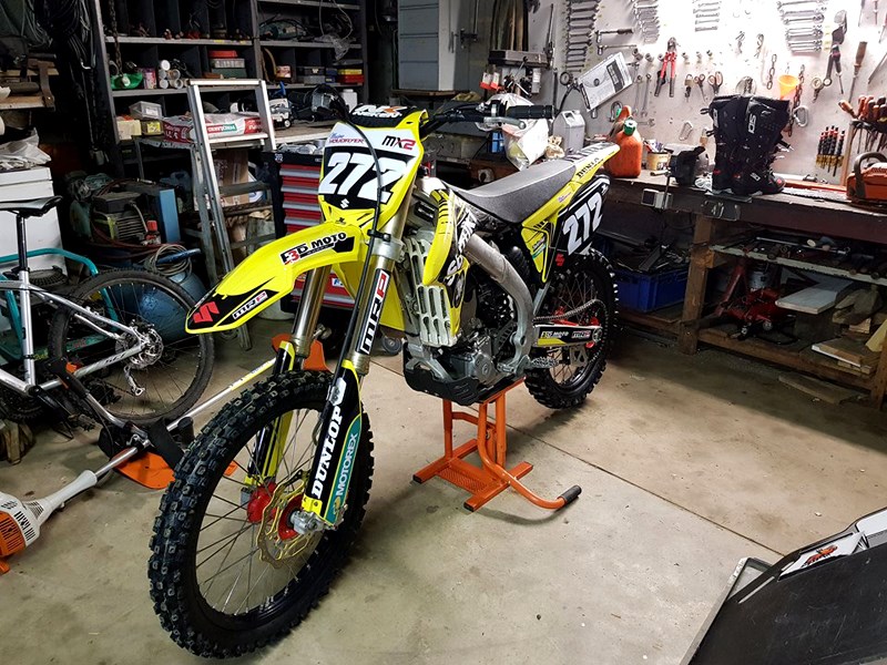 SUZUKI 250 RMZ 2015