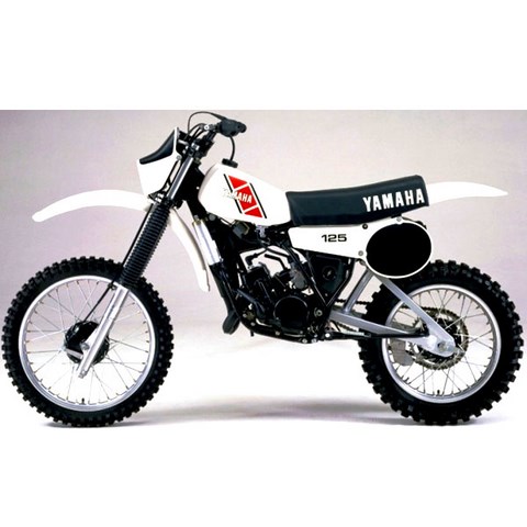 YAMAHA TY 125 1/8ème Réf 80902 125yz1981